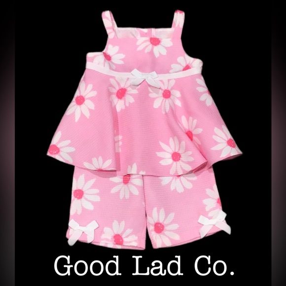 Good Lad‎ of Philadelphia 2-Piece Sundress, Dress & Knickers, Pink, Size 24 Mths - Picture 1 of 8